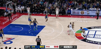 金年会金字招牌诚信至上两记关键三分稳局面！亚布塞莱三分神准7投5中射落18分