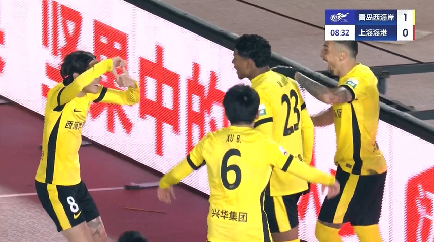 jinnianhui金年会半场-海港暂1-3西海岸 颜骏凌超巨失误送礼 19岁李新翔精彩处子球