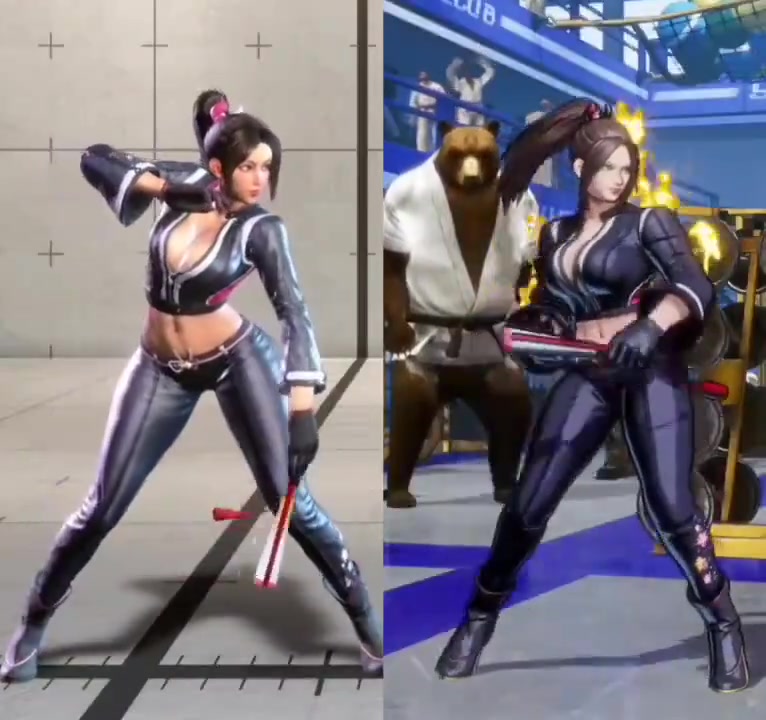 金年会金字招牌信誉至上😍都很大！网友分享街霸、饿狼传说两款游戏的不知火舞身材对比